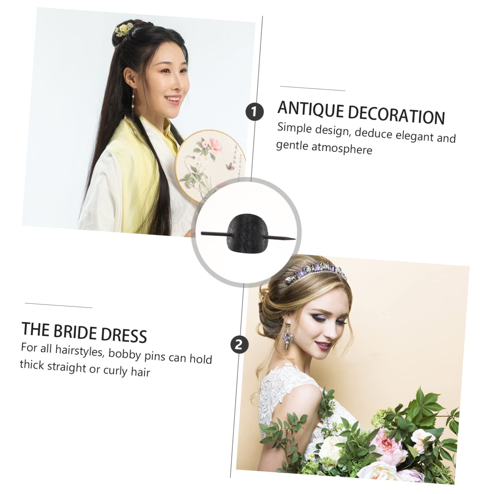 Beavorty 15piezas Pasadores De Para Cabello Con Horquillas Elegantes Para Mujer Sujetadores De Moño y Coleta Accesorios Para Peinados Largos