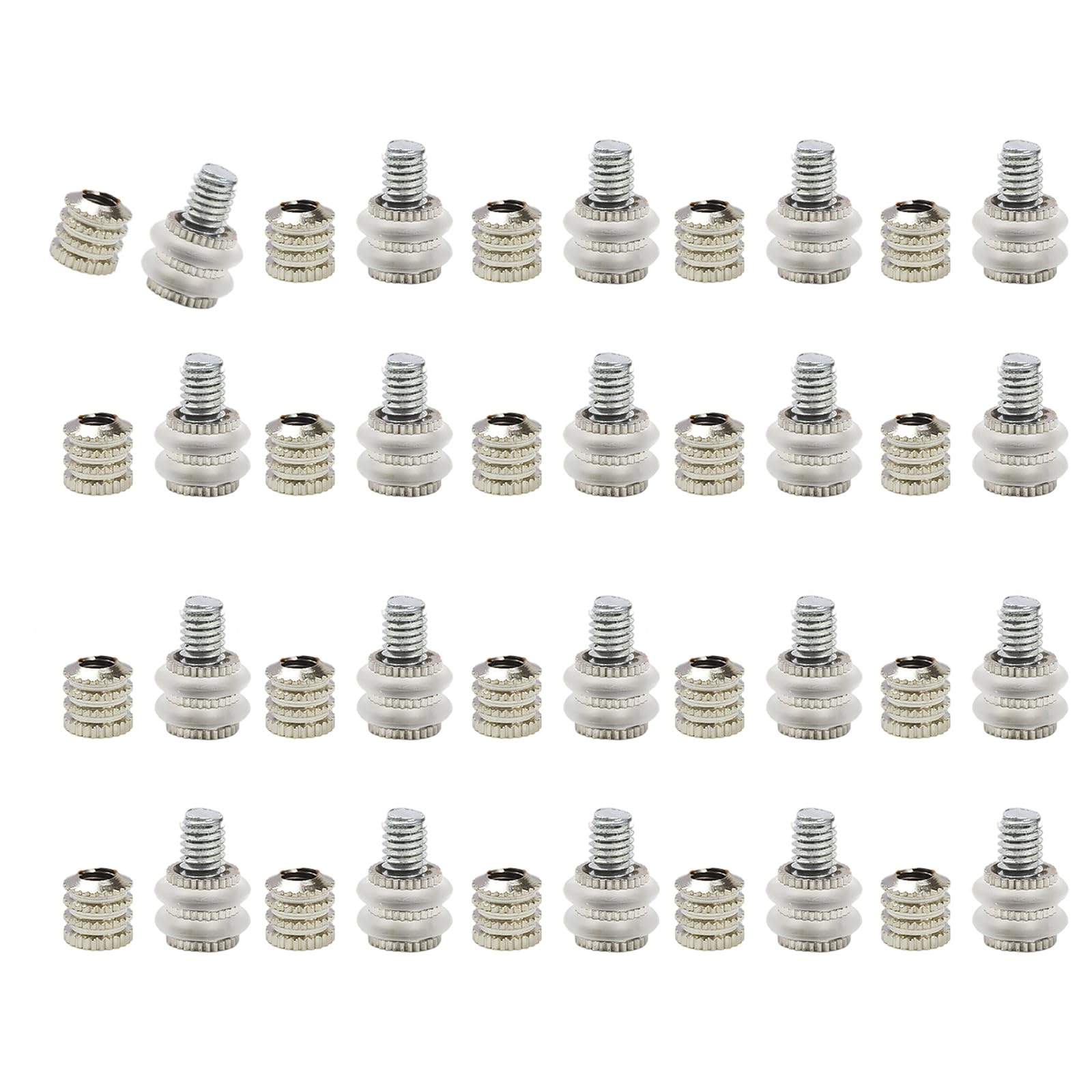20Pcs Brackets Shelf Pin Peg Metal Wardrobe Cabinet Holder Bookshelf Separated Screws Enduring Cabinet Bracket Shelf Peg