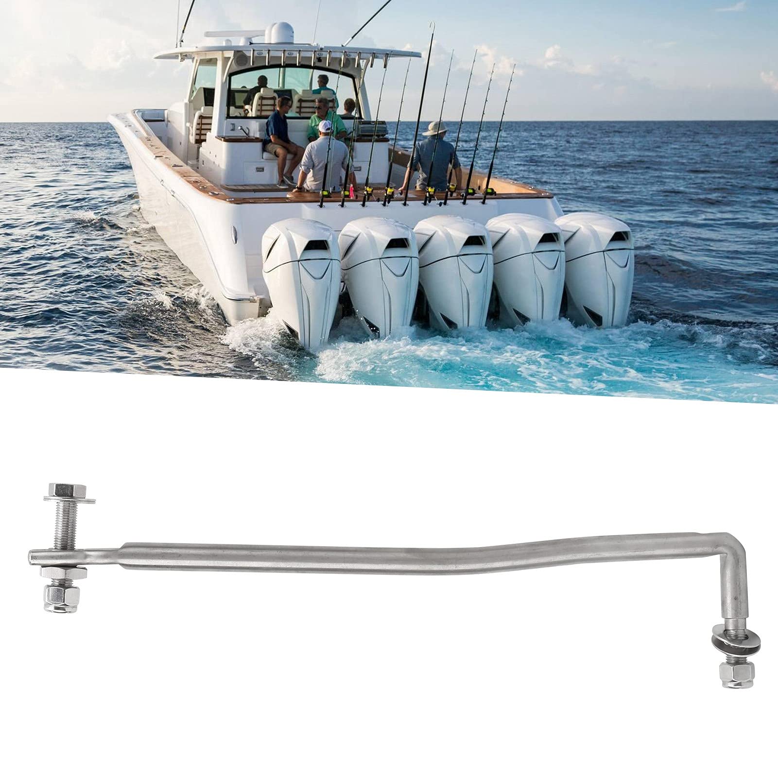12,2 Pollici Asta Guida Sterzo Braccio Guida Sterzo Collegamento Guida Sterzo 65W 61350 00 Sostituzione Adatta Per Fuoribordo 40HP 60HP 80HP