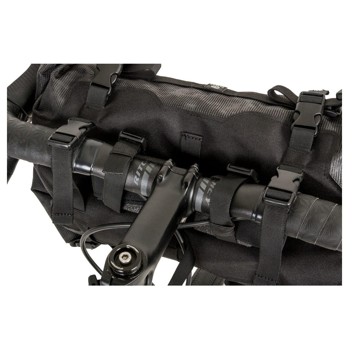 AGU Sacoche de Guidon Venture pour Vélo, Sacoche de Guidon 17 litres, Hydrofuge, Réfléchissante, Montage Simple, 100% Polyester Recyclé