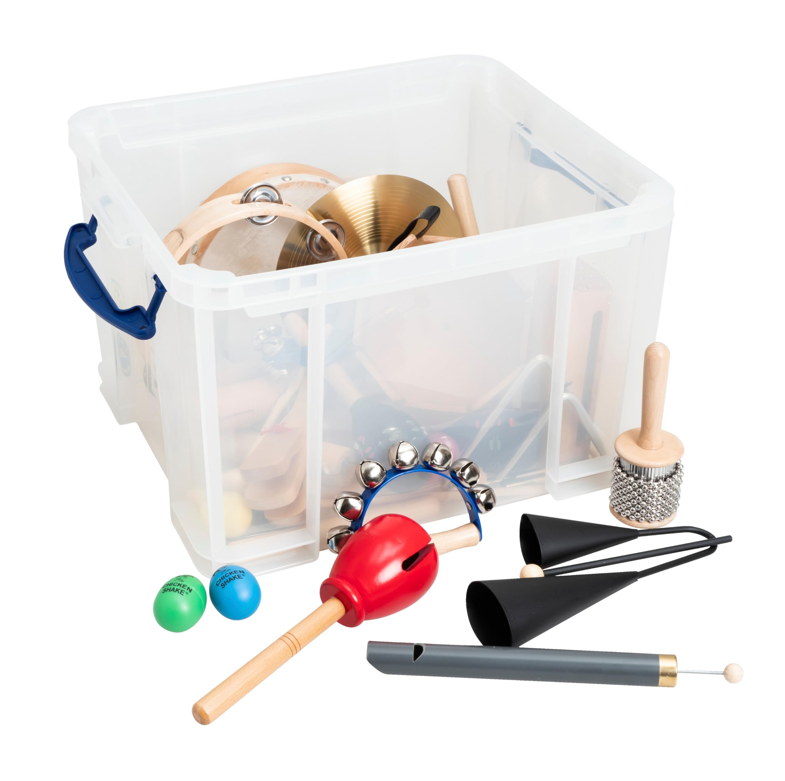 Betzold Musik - 24 Rhythmik-Instrumente, Set - Musik-Unterricht