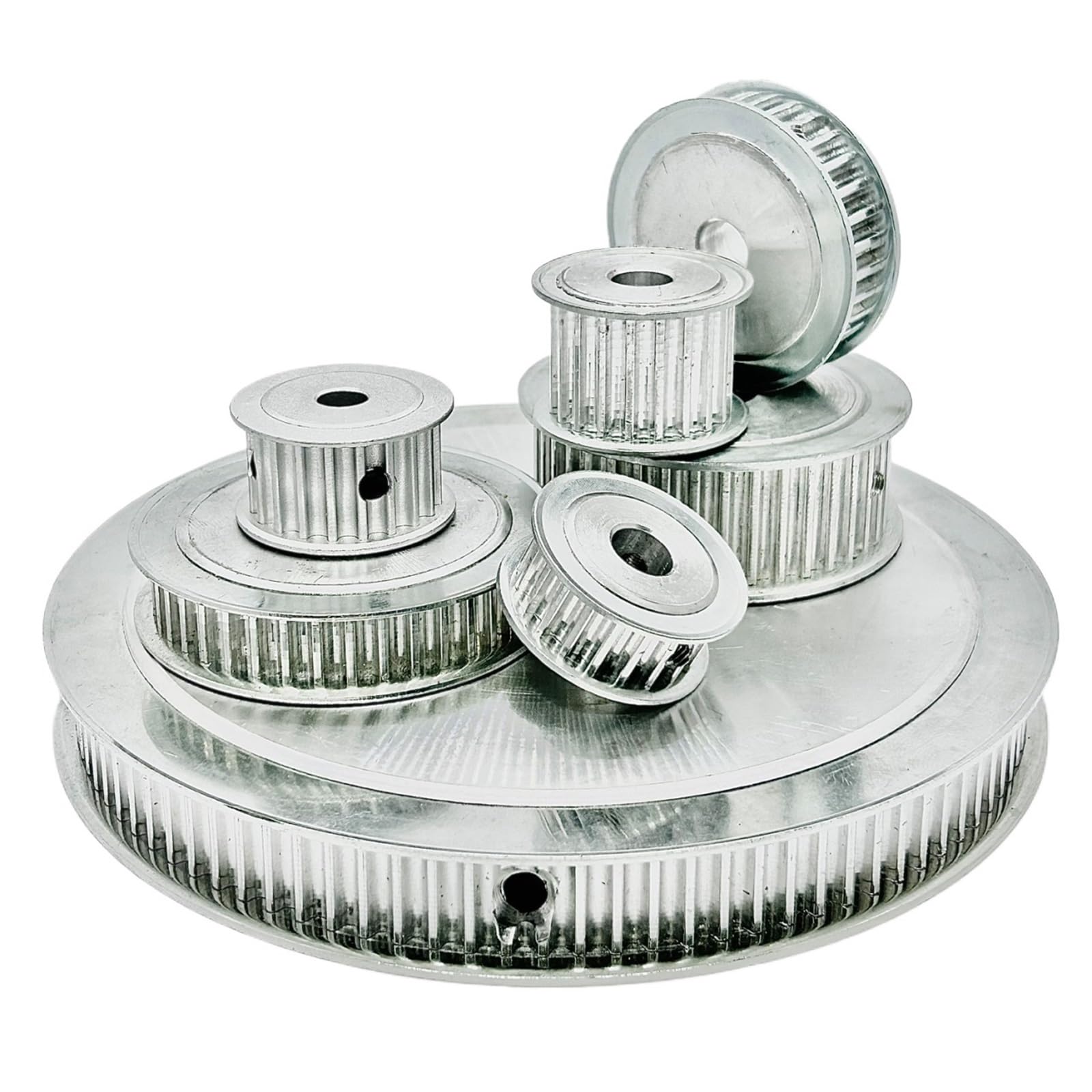 Polea de distribución HTD5M de 20 dientes, correa AF, ancho 10/15/20/25/30/40 mm, diámetro interior 5/6/6,35/8/10/12/12,7/14/15/16/17/18/19/20 mm, polea de rueda dentada(7mm,5pcs,40mm)