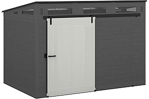 Suncast Trement Storage Shed 8x10: Secure & Spacious Outdoor Storage