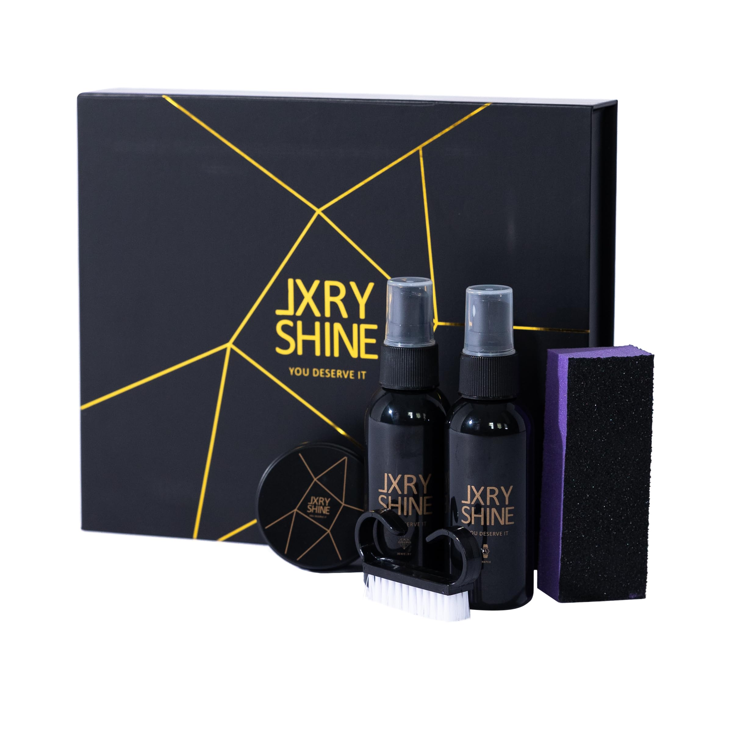 Genérico Kit de Limpieza de Relojes y Joyas - LXRY Shine - Kit de Limpieza de Metales - Acero Inoxidable - Oro - Plata Pulida - Acero - LXRY Shine Polish
