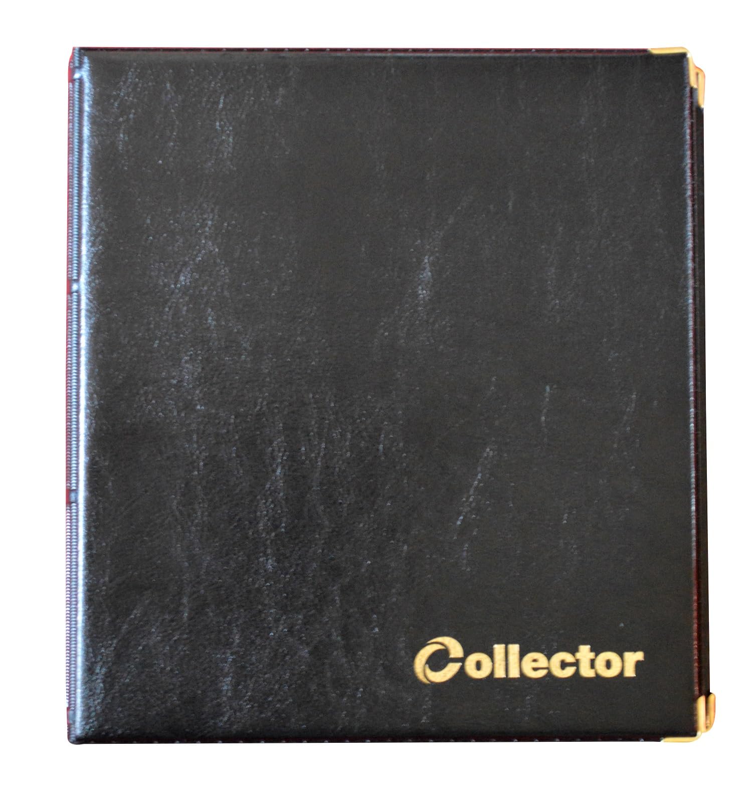COLLECTOR Album di Monete da Collezione, per Monete di Medie Dimensioni €1 €2 - con Diverse Pagine munite di divisori con Elenco Album per 200 Monete Nero