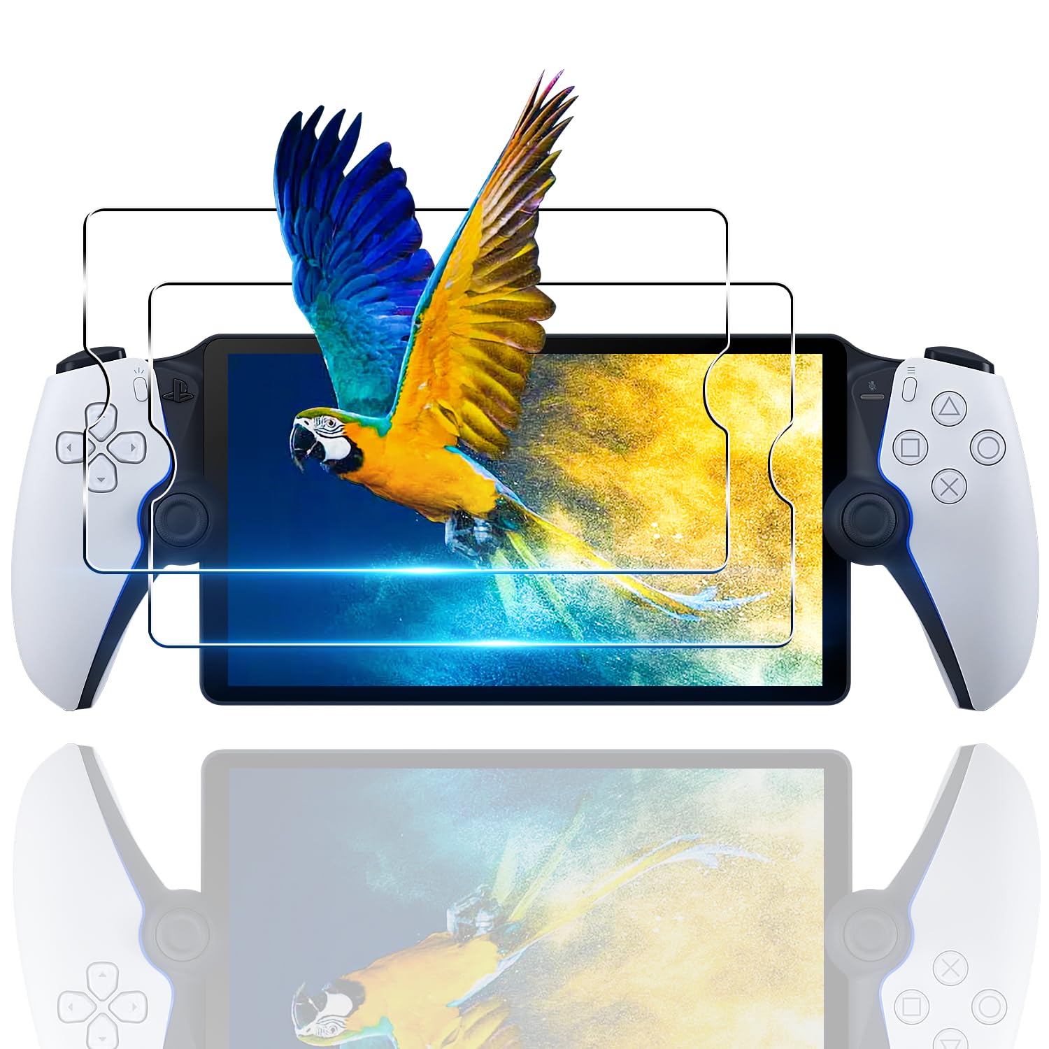 Amazon.co.jp: 【2枚セット】 対応 playstation portal ガラスフィルム 