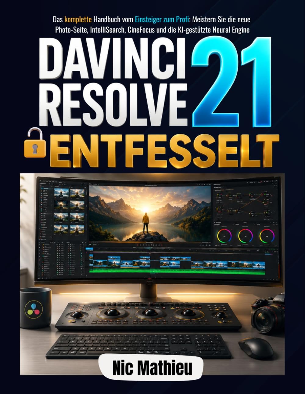 DaVinci Resolve 21 Entfesselt: Das komplette Handbuch vom Einsteiger zum Profi: Meistern Sie die neue Photo-Seite, IntelliSearch, CineFocus und die KI-gestützte Neural Engine