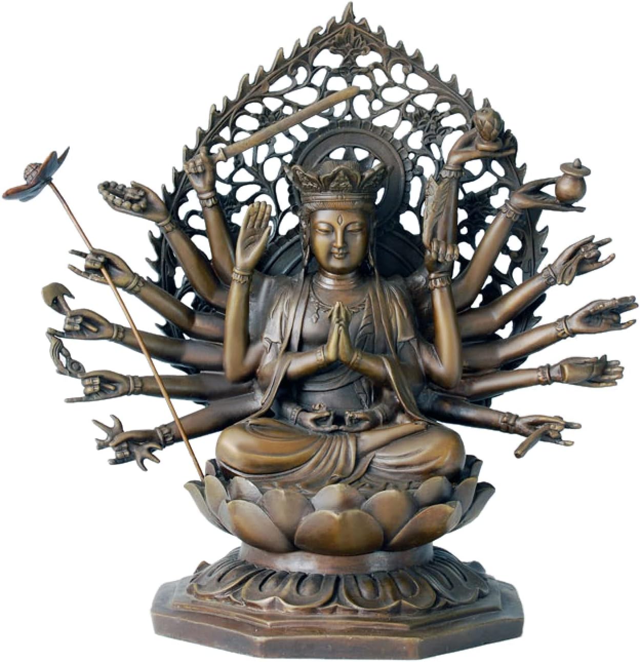 Amazon.de Statue Dekoration Buddha Statue Cundhi Bodhisattva