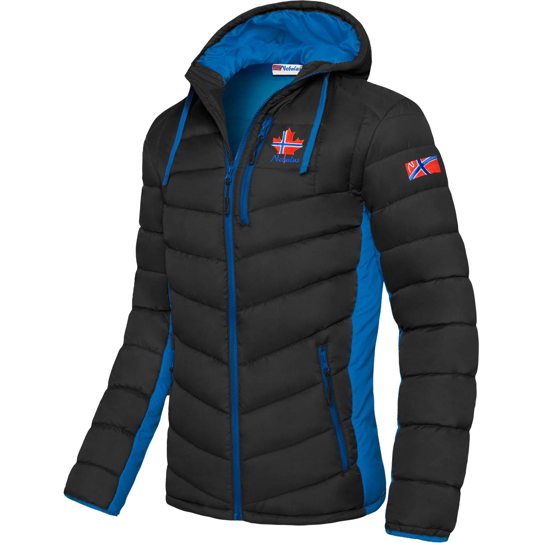 Nebulus Herren Jacke MERIK, warme Outdoorjacke, praktische & vielseitige Übergangs- & Winterjacke