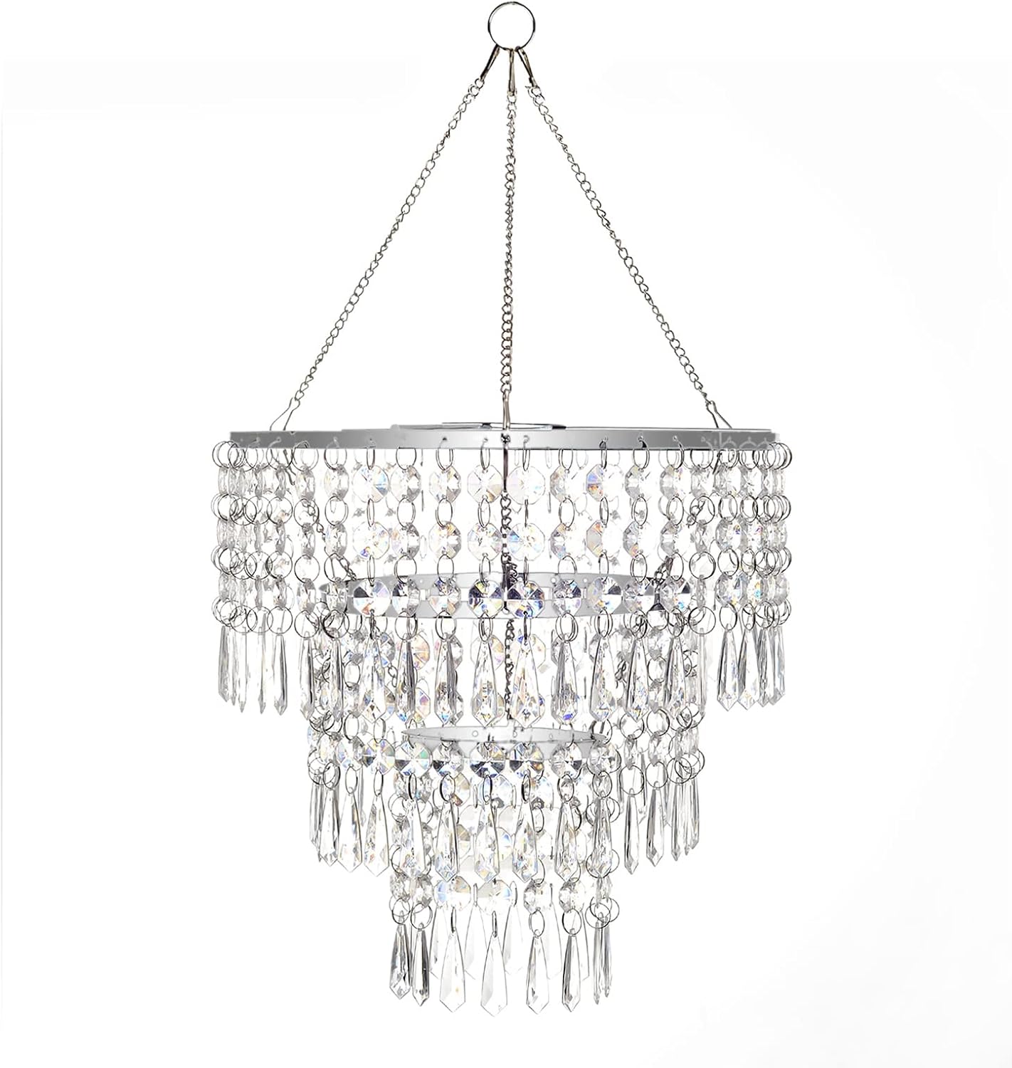 Faux Crystal Chandelier