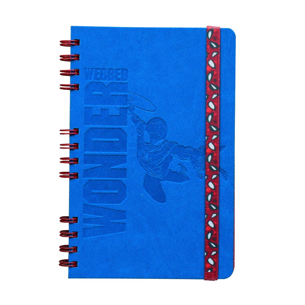 DOODLE SpiderMan bed Wonder Softbound Spiral Bound Premium Notebook