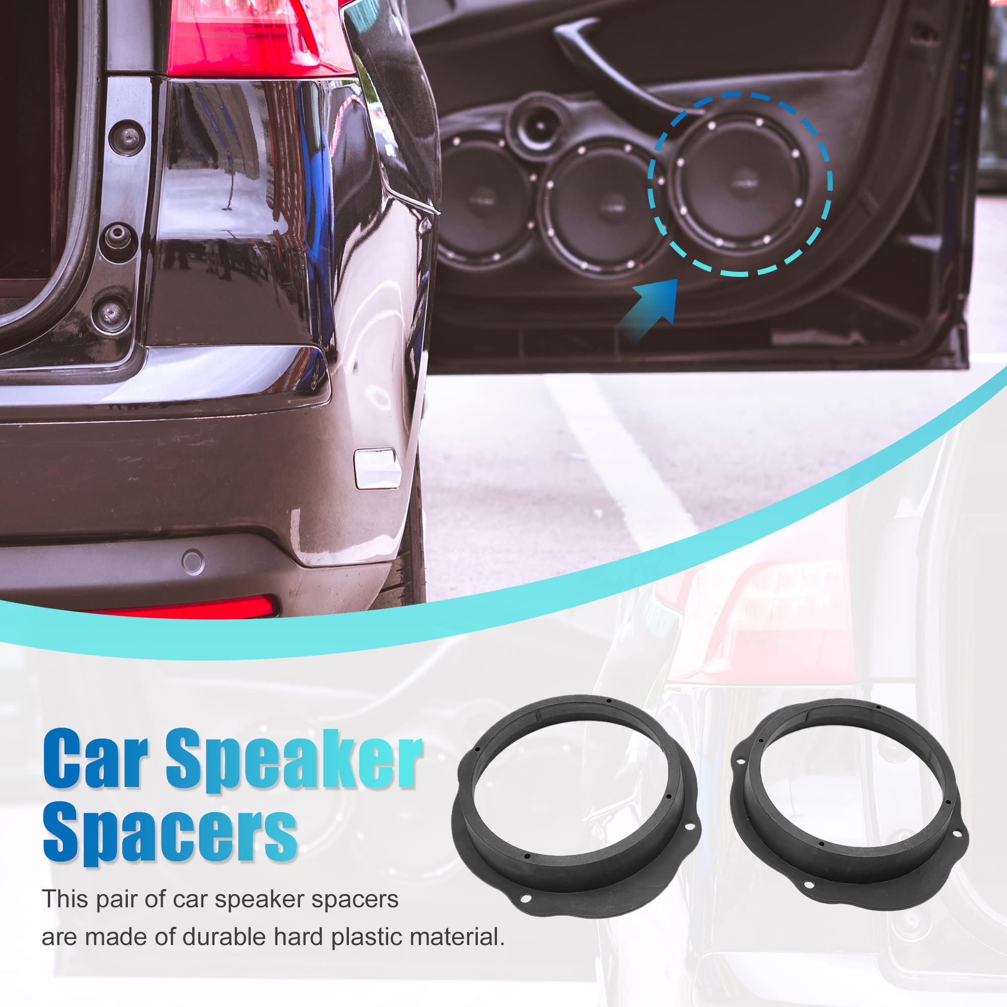 Amazon | uxcell インナーバッフル 車用スピーカー インナースペーサー