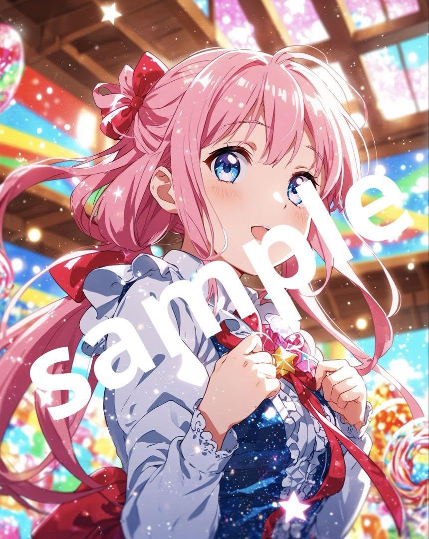 Amazon.co.jp: A4サイズ ポスター AIイラスト アニメ アニメイラスト