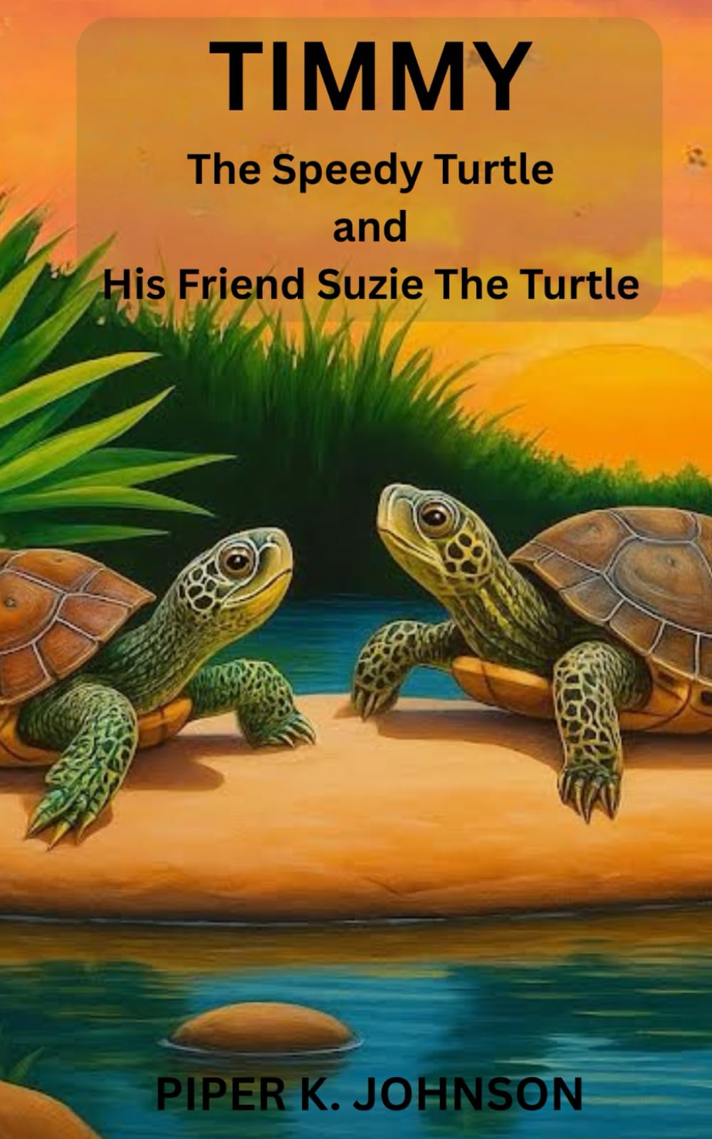 Timmy The Speedy Turtle and His Friend Suzy The Turtle