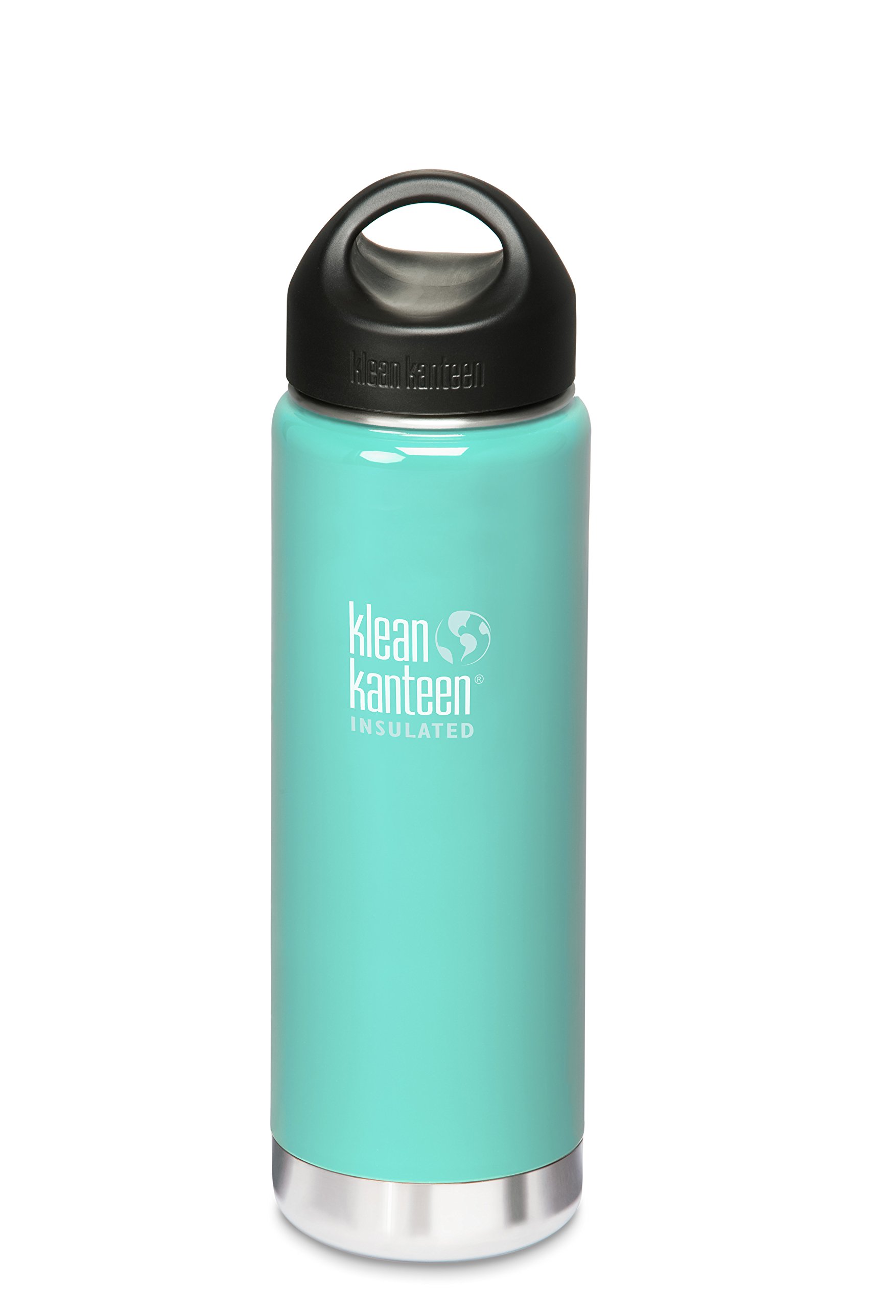 Klean Kanteen Wide 20oz vakuumisoliert glacial glass/loop cap