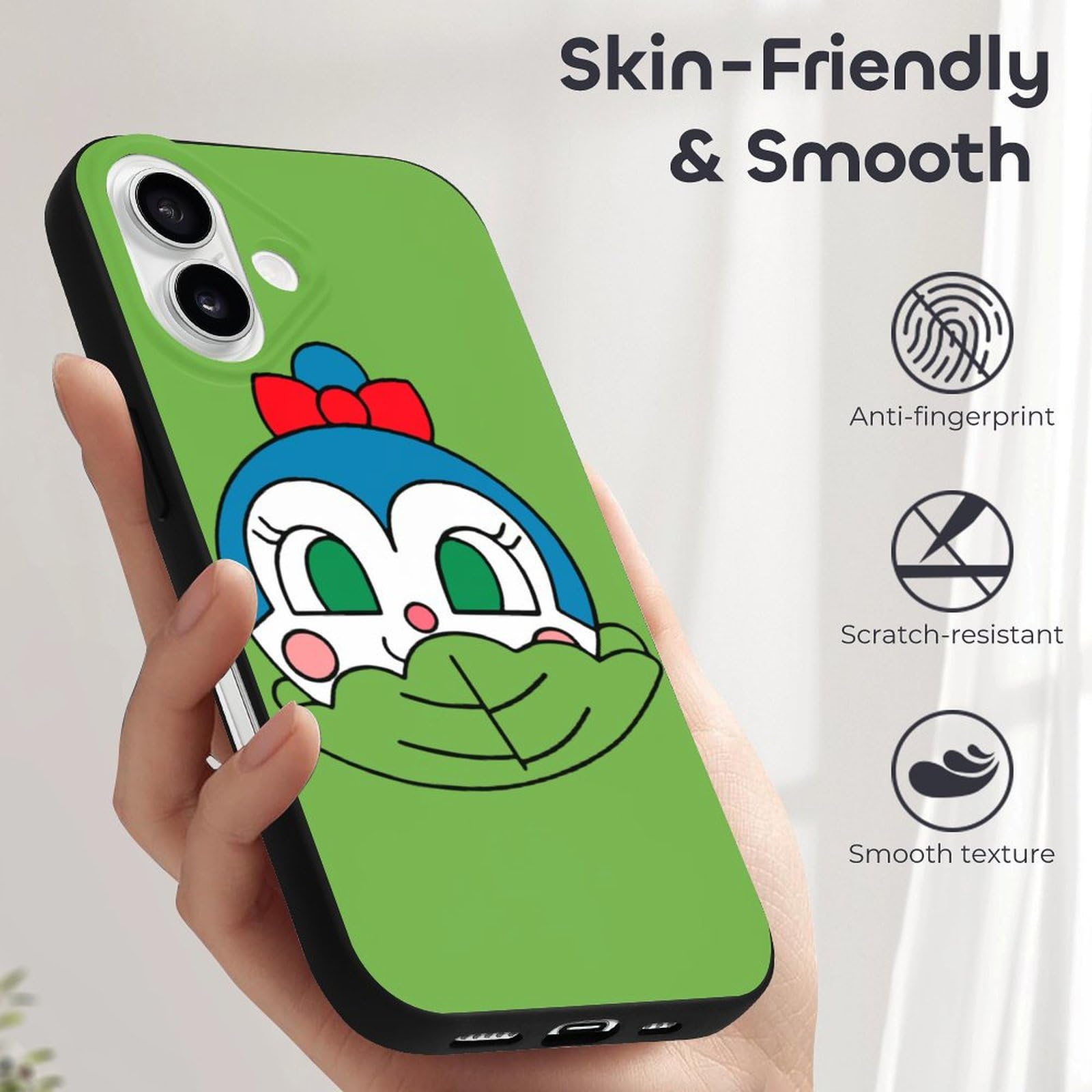 しいちゃん iPhone16 ケース カバー iPhone16 ケース コウペンちゃん クリスタルクリア ソフト