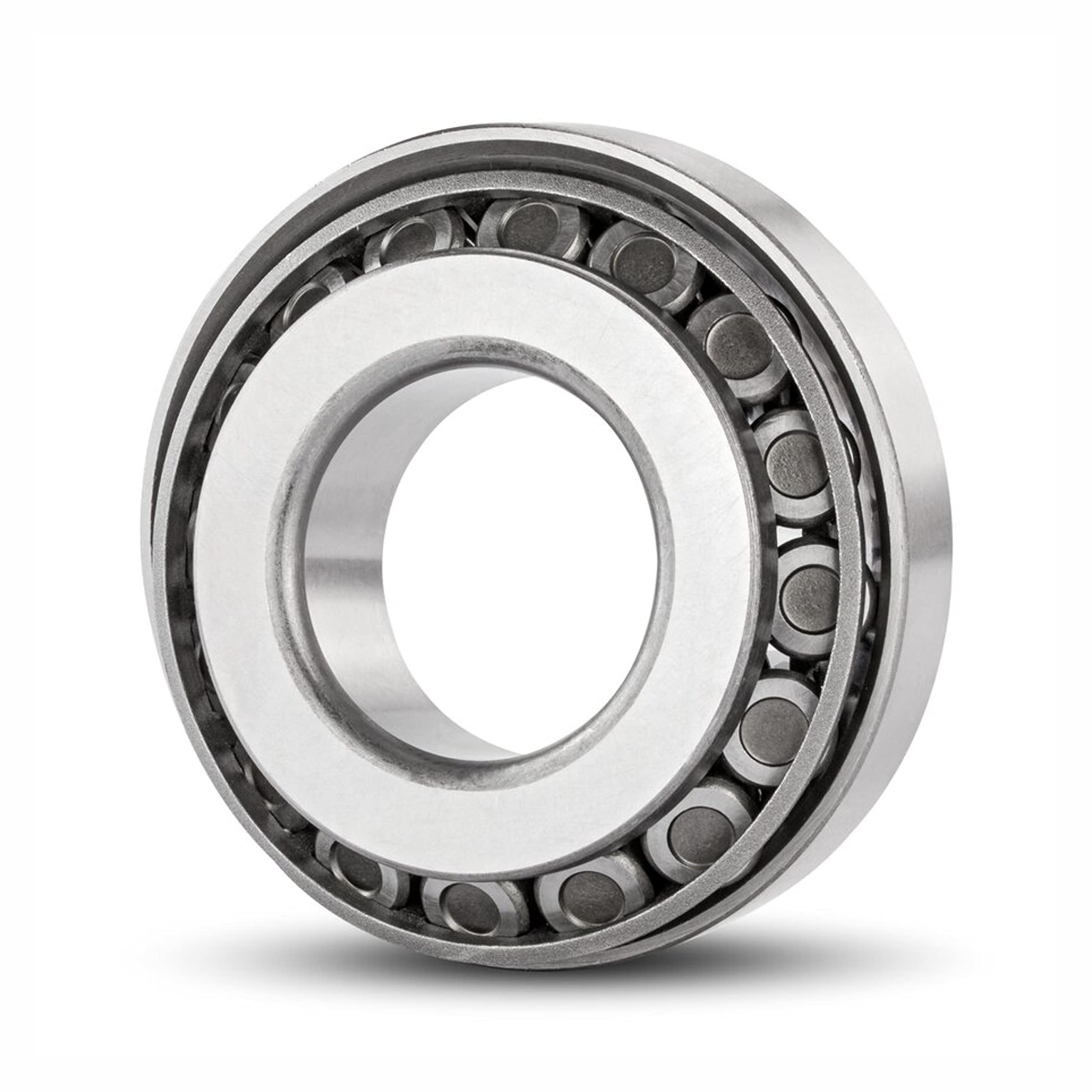 30205 Steel Tapered Roller Bearing 25 x 52 x 16.25 mm Limiting Speed 12500 RPM Parell Bore Type