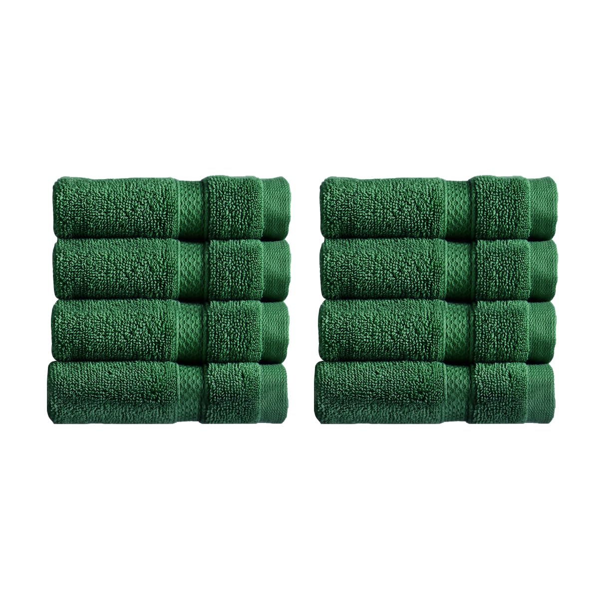 Christy Chroma Bath Towels | Set of 2 | Highly Absorbent Heavyweight 675GSM | Bold and Bright | Soft Velvety Smooth Bathroom Shower Towels | 100% Cotton | Sustainably Made | White — view 31