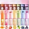 Lip Gloss Set, 7PC Magic Color Changing Lip Gloss, Long Lasting & Fruit Flavored Lip Balm Care Kit