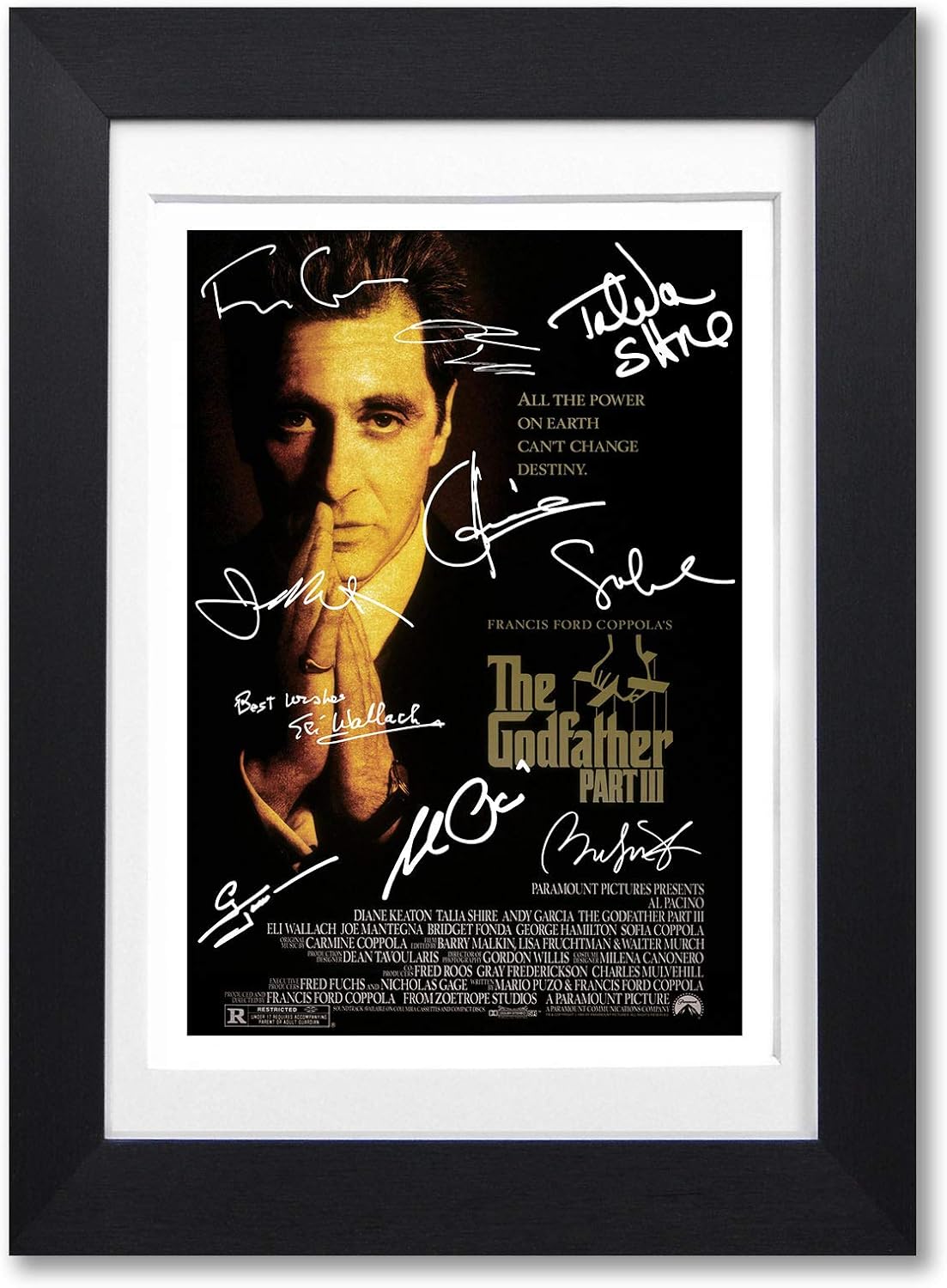 Mounted Gifts The Godfather Part 3 Iii Cast Signed Poster Photo Print Framed Autograph Gift Movie Film Poster Only Amazon Co Uk Home Kitchen Mounted Gifts The Godfather Part 3 Iii Cast Signed Poster Photo Print Framed Autograph Gift Movie Film Poster Only Amazon Co Uk Home Kitchen