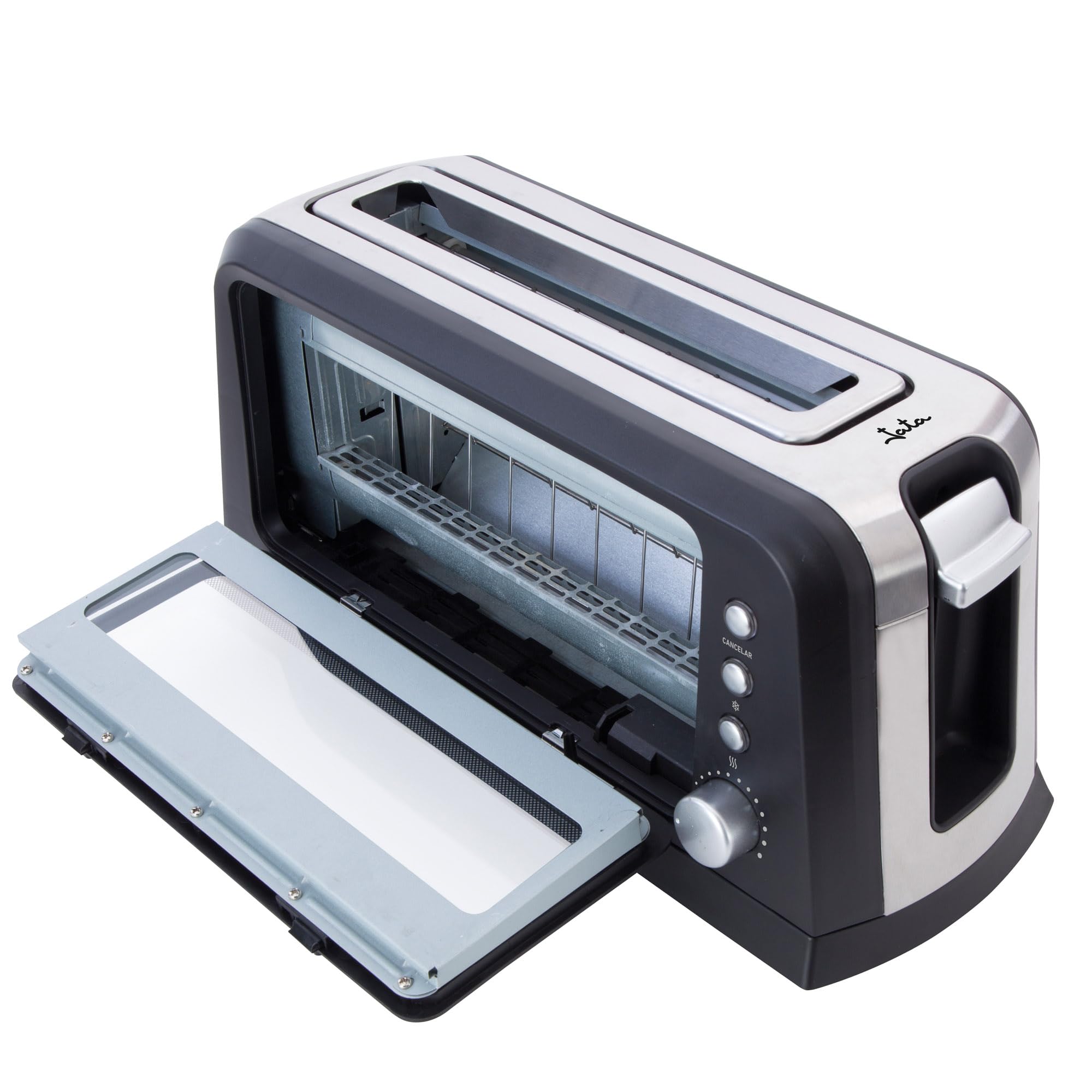 Jata TT632 TOSTADOR, 900 W, Vetro, Unico