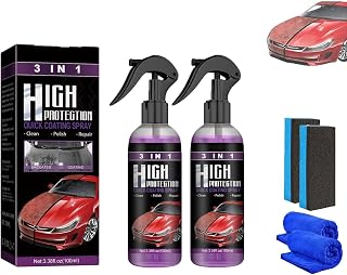 Teeporus- Teeporus Car Shine, 3 in 1 Ceramic Car Coating Spray, Nano Spray Coating for Cars, Car Scratch Repair Spray (2 pcs)