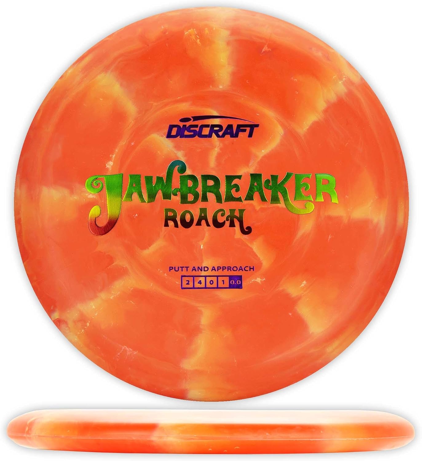 Discraft Jawbreaker Roach 2-Pack | Premium Putter Set in Updated Jawbreaker Plastic - Varied Colors & Foils - 173-174g