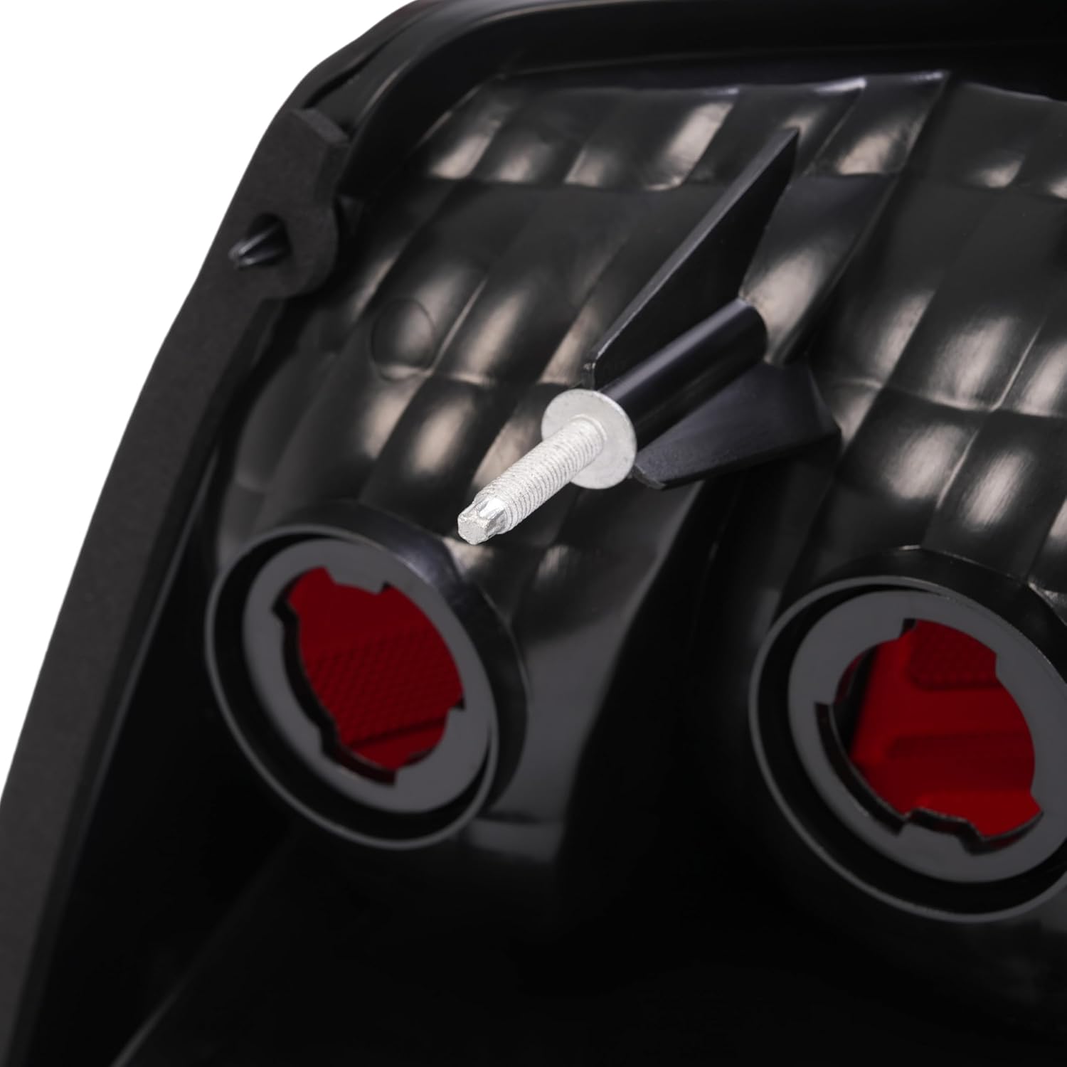 KUAFU Pair Tail Lights Compatible with 1999-2004 Ford Mustang Replacement for 3R3Z13404AA 3R3Z13405AA FO2818109 FO2819109 Rear Brake Lamps Red Smoke Lens Left & Right