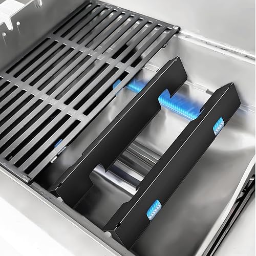 Vista 37 de Uniflasy Barras aromatizantes 7537 7536 de 22.5 pulgadas para Weber Spirit 300, E310, E320, Genesis Silver B C, Genesis Silver Gold B C, Platinum B