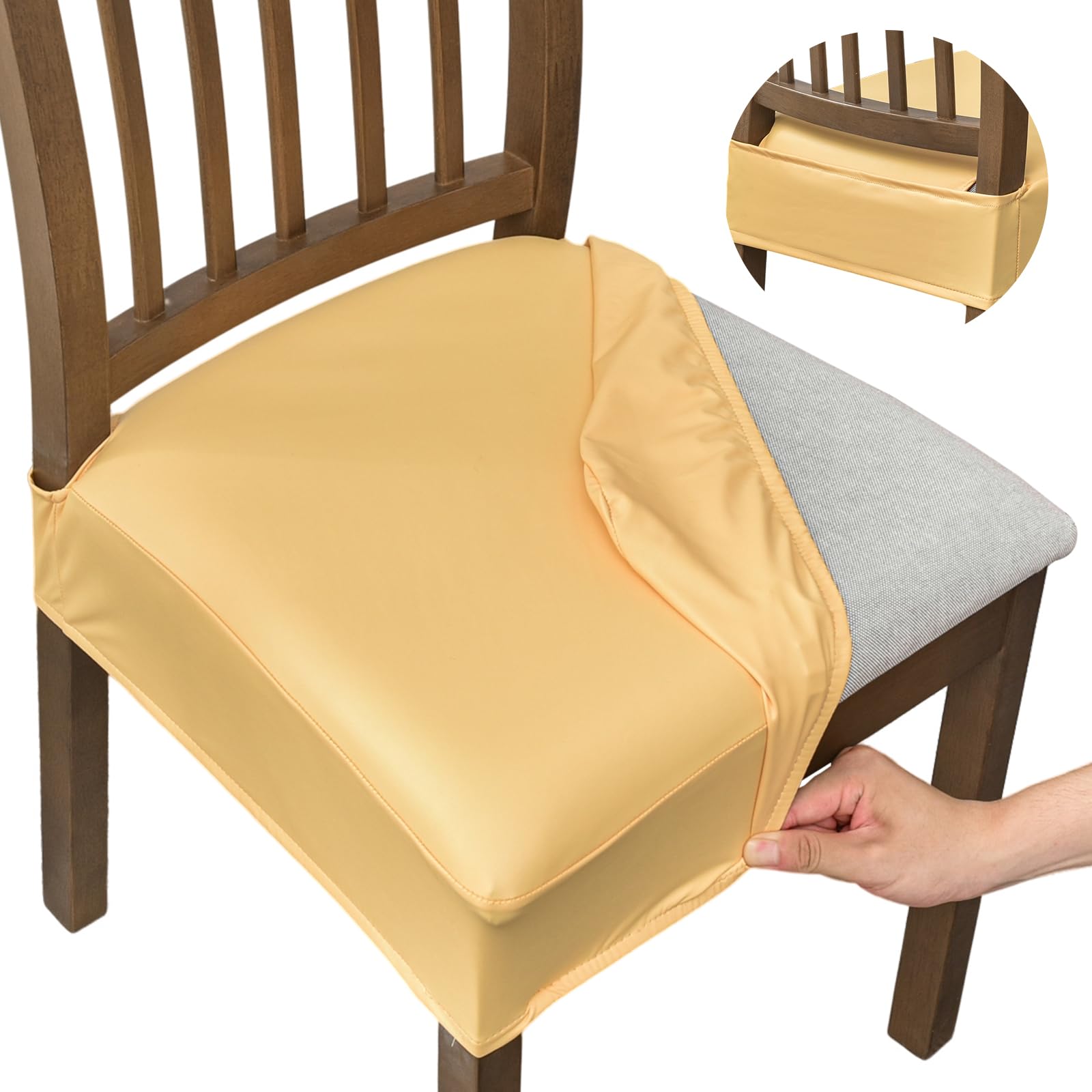 Waterproof Dining Chair Covers - 6 Pack -15 Waterproof Dining Chair Covers - 6 Pack -15