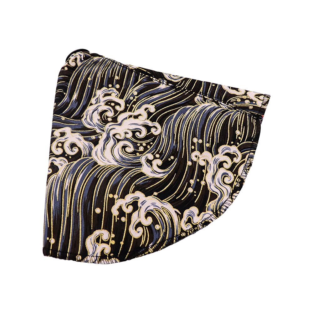 Universal JDM Black Wave Blossom Sakura Shift Boot Cover at/MT Transmission