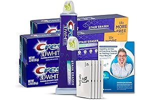 Crest 3D White Extreme Stain Eraser Light Whitening Toothpaste