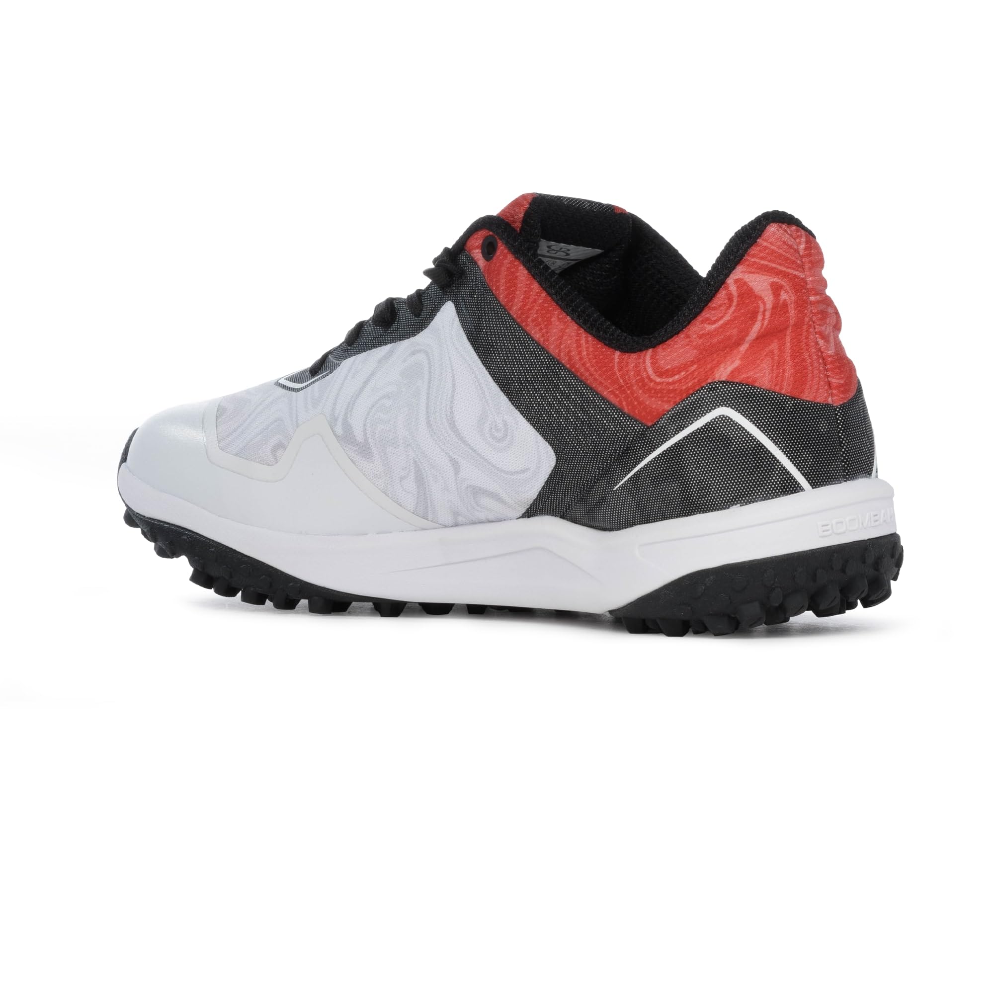 Boombah Viper Women's Turf Blast Camo White/Red/Black - Size 7.5