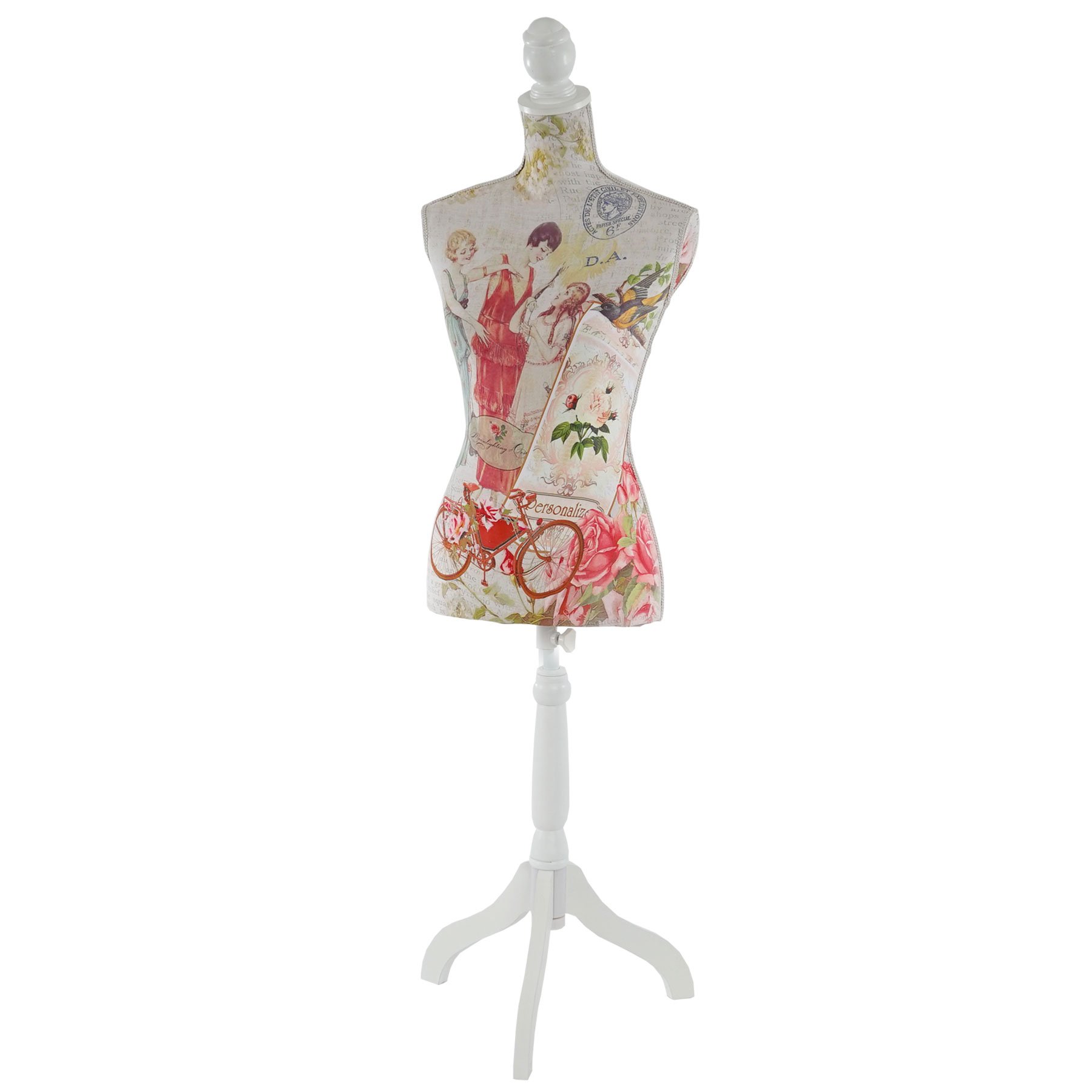 Schneiderpuppe T222, Schaufensterpuppe Torso weiblich, Fiberglas - Frauen