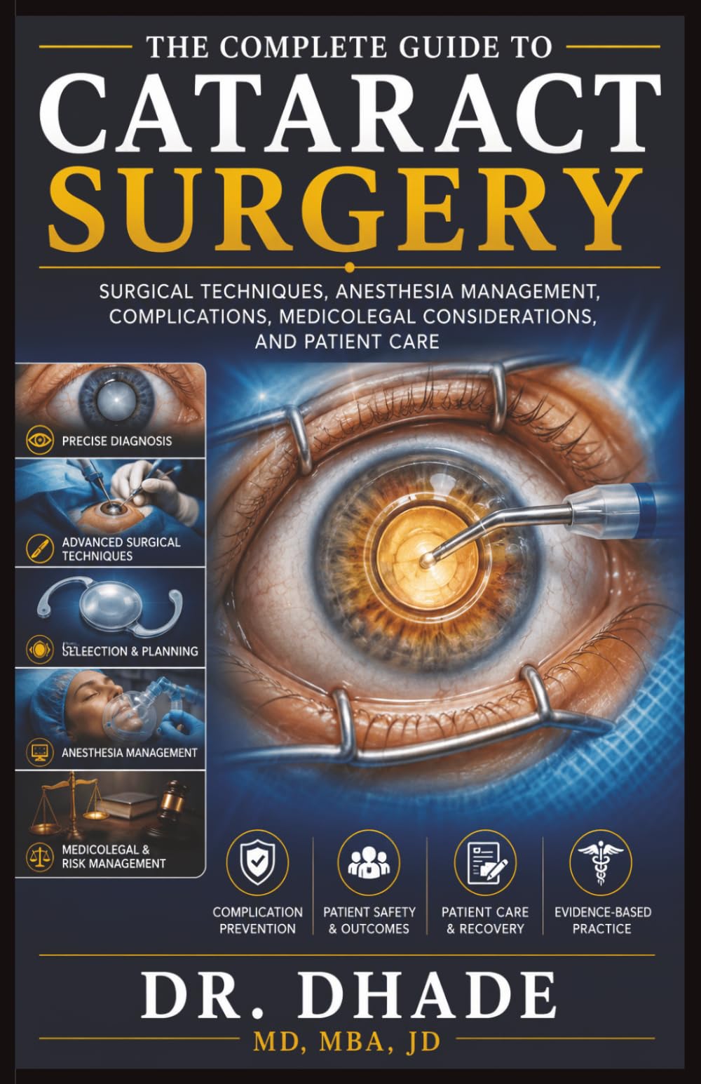 THE COMPLETE GUIDE TO CATARACT SURGERY: SURGICAL TECHNIQUES, ANESTHESIA MANAGEMENT, COMPLICATIONS, MEDICOLEGAL CONSIDERATIONS, AND PATIENT CARE