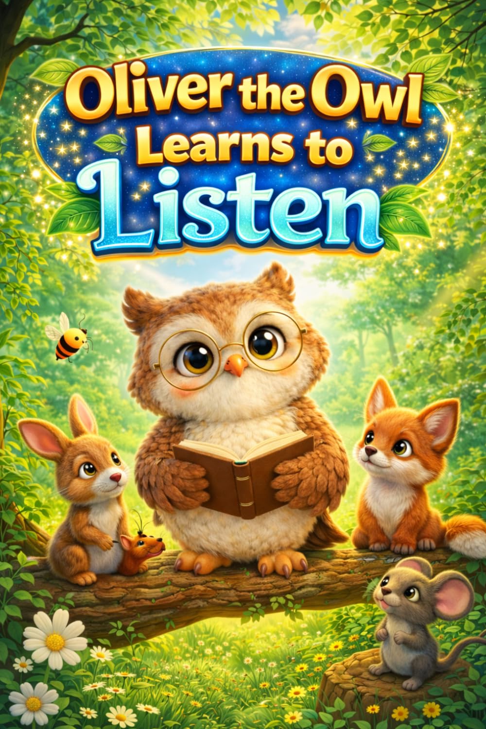Oliver the Owl Learns to Listen: A Gentle Children's Story About Listening, Patience and Understanding – Social Emotional Learning Picture Book for ... Ages 3–7 (Little Hearts and Big Feelings)