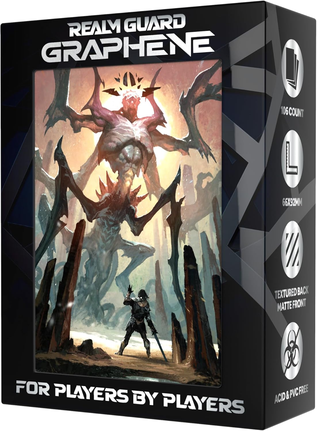 Graphene -100ct Textured Matte TCG/MTG Card Art Sleeves (Eldrazi)