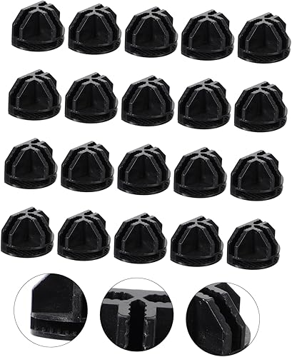 Miniatura 7 de Cabilock 40 conectores de cubo de alambre Connectix con hebilla, organizador modular de plástico, rejilla de alambre de plástico, conectores Jst