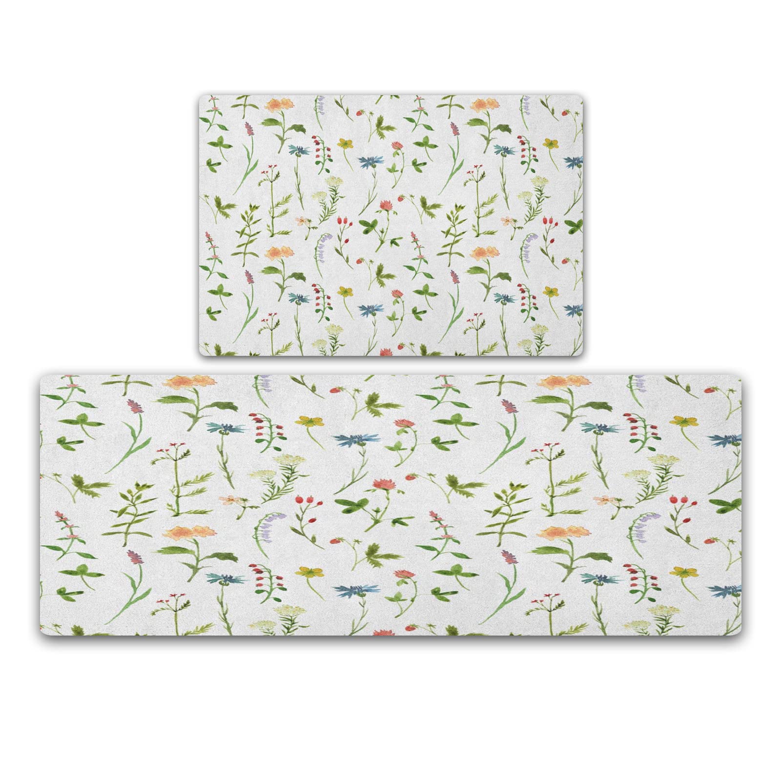 Tappeto da bagno con uova di Pasqua, decorazione pasquale, tappeto da bagno, motivo: coniglio, kawaii, 50,8 x 81,3 cm, motivo fiori rosa, decorazione pasquale per la casa