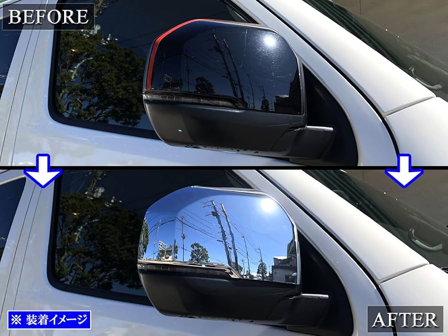 BRIGHTZ e−NV200 バン VME0 ME0 メッキドアミラーカバー A