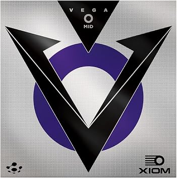 XIOM Table Tennis Rubber Vega O Mid Soft Back Balance 850051