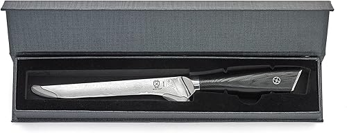 Miniatura 3 de Mercer Culinary M13787 Premium Grade Super Steel Cuchillo deshuesador de 6 pulgadas, mango G10