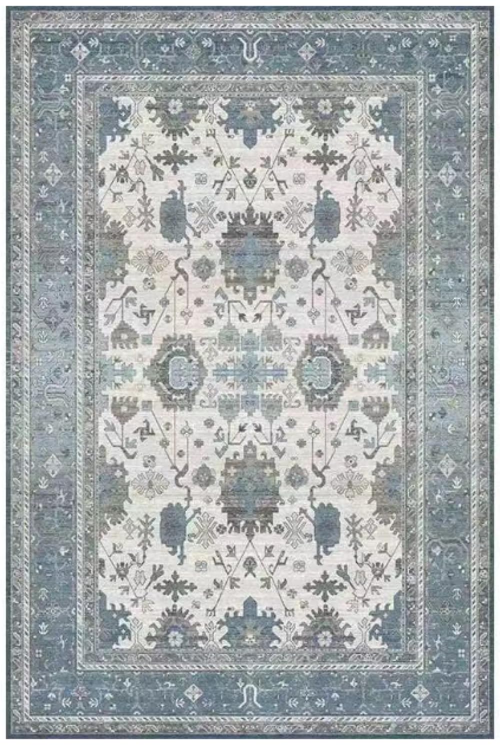 Tapis Vintage Tapis De Salon Tapis De Sol De Luxe Tapis De Sol pour Chambre À Coucher Salle À Manger Tapis Traditionnel pour Bureau Tapis Ethnique