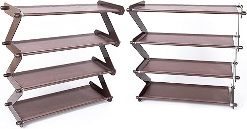 Miniatura 8 de Zapatero para niños pequeños, color rosa claro, puede contener 8-12 pares de zapatos de bebé, instalación simple, para entrada, pasillo, dormitorio,