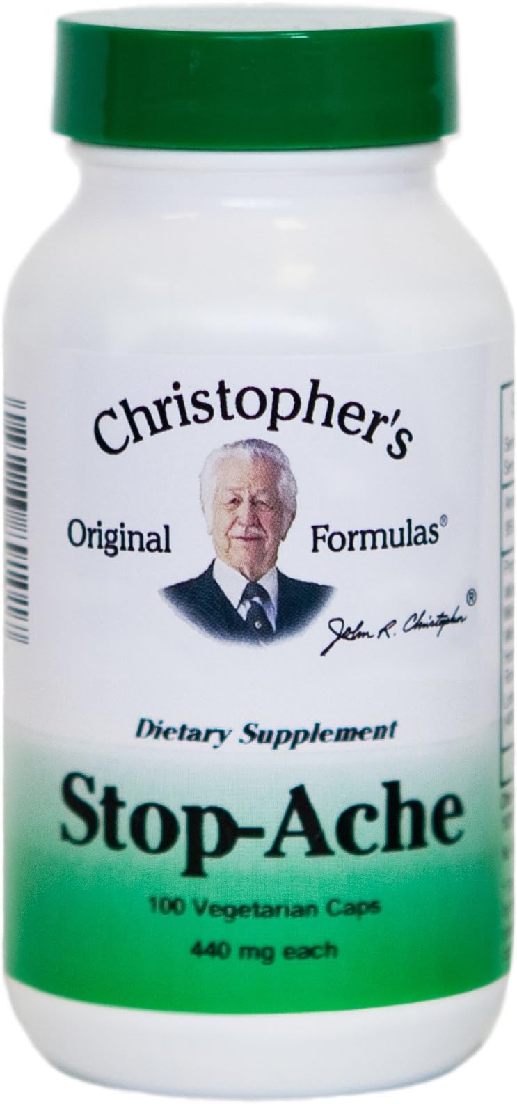 CHRISTOPHER'S ORIGINAL FORMULAS Instead Stop-Ache 100C 100 CAPS