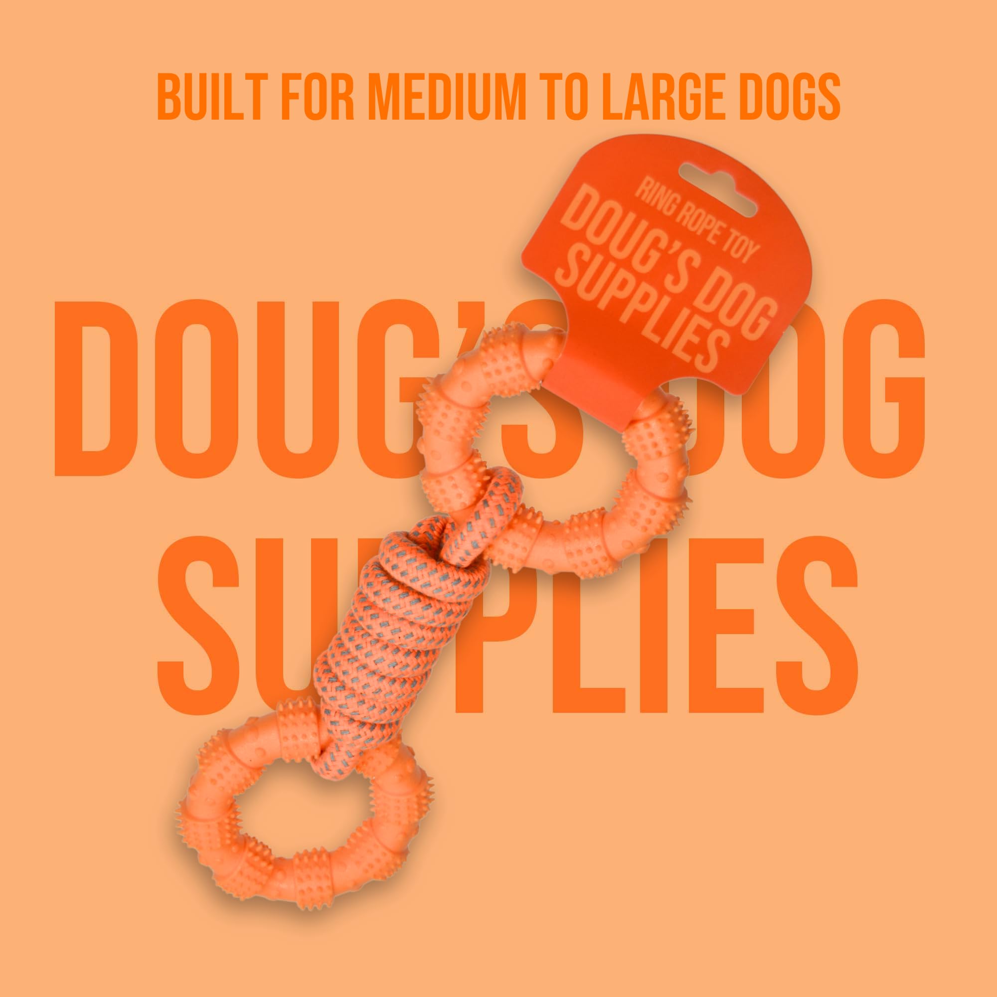 War Of The Ring Dougs Dog Supplies Ring Rope Toy, Tug Of War Dog Toy ...