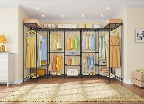 Miniatura 2 de VIPEK U70 - Perchero de ropa extra grande, portátil, independiente, para dormitorio, almacenamiento, armario, organizador de armario, organizador de