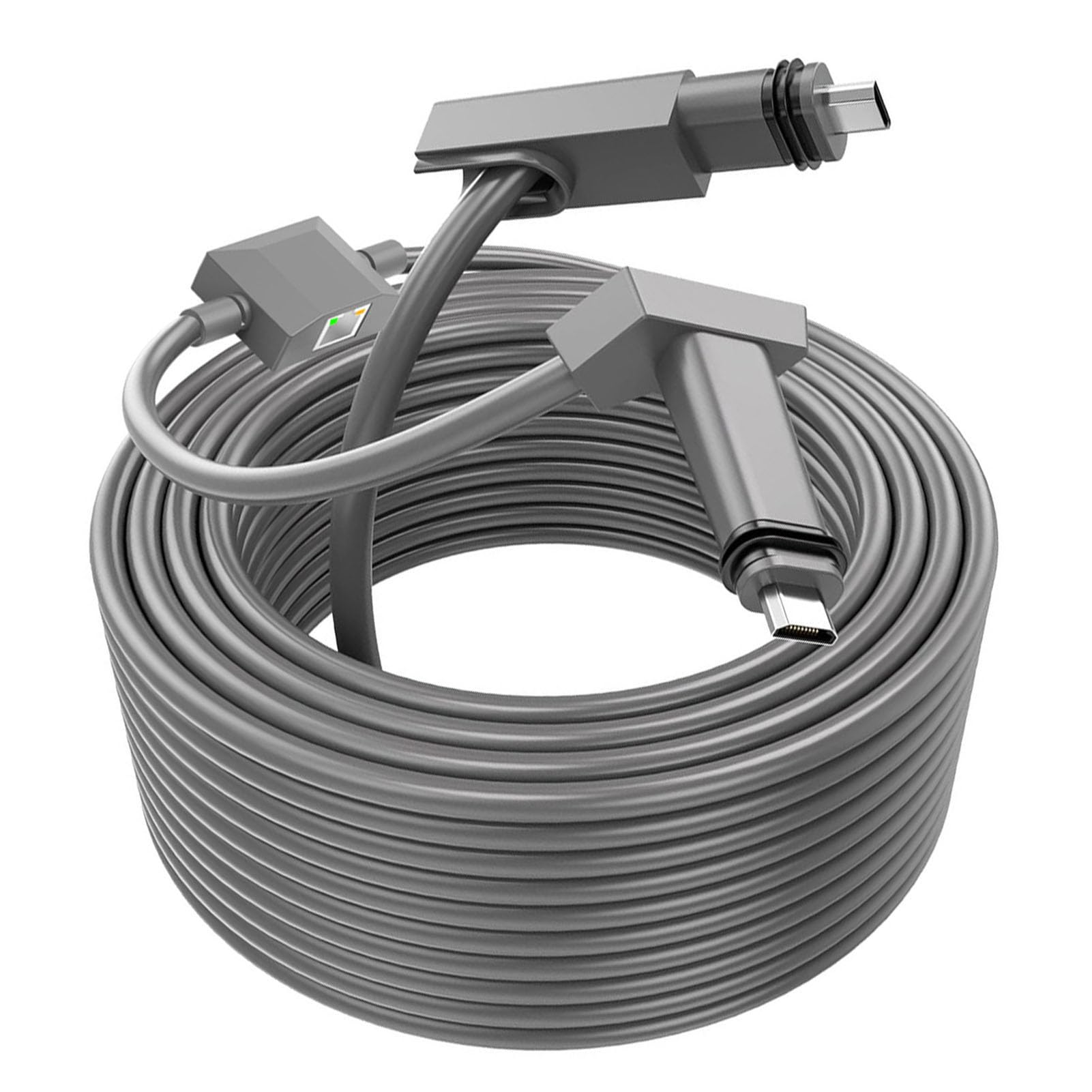 Ejoyous Cavo Ethernet Di Ricambio Con Adattatore, Per Antenna Parabolare Gen 2 E V2, In Gomma Impermeabile IP68 Rame 26AWG, Plug And Play Connessione Stabile Riduzione Interferenze