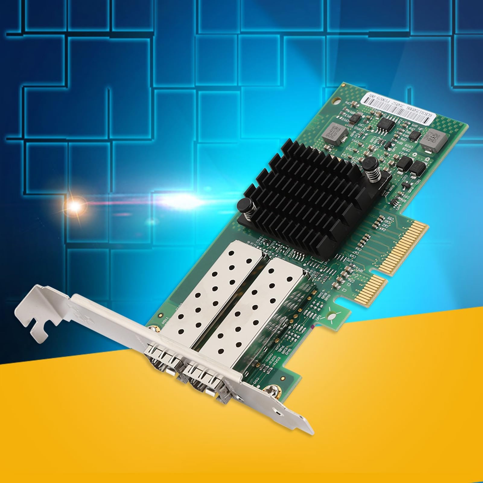 Adattatore Server con Porte Gigabit Scheda di Rete in Fibra Ad Alte Prestazioni a Doppia Porta per Server e Workstation PCI-E X4