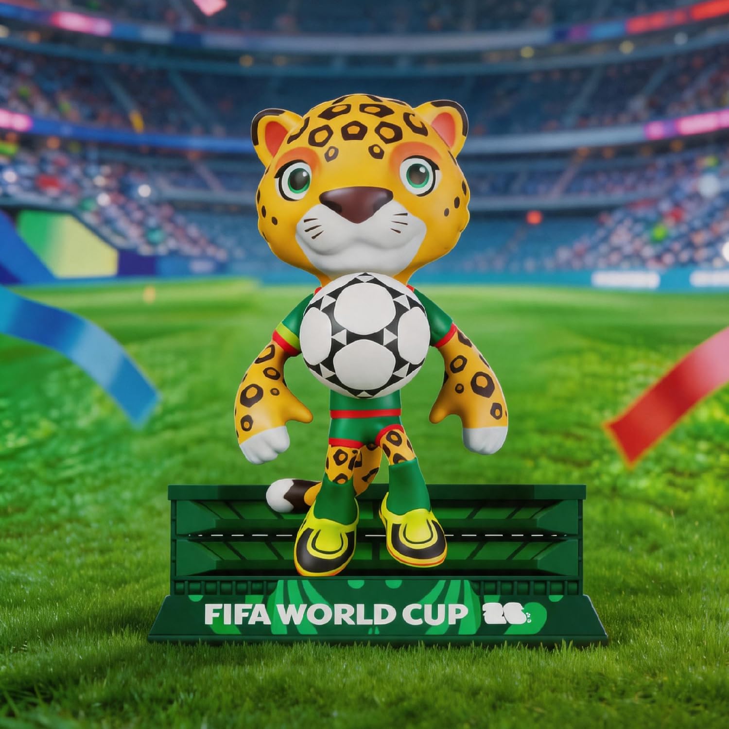 Amazon.co.jp: DICEKOO FIFA 2026 ワールドカップ マスコット セット 3